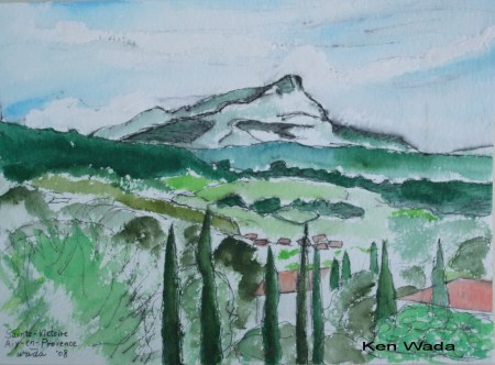 Ken Wada - Mont Sainte Victoire, 2008